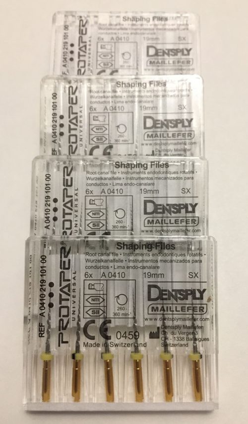 Dentsply Tulsa Protaper Next Endodontic Files – X1, X2, X3 (Choose Single Or Set)