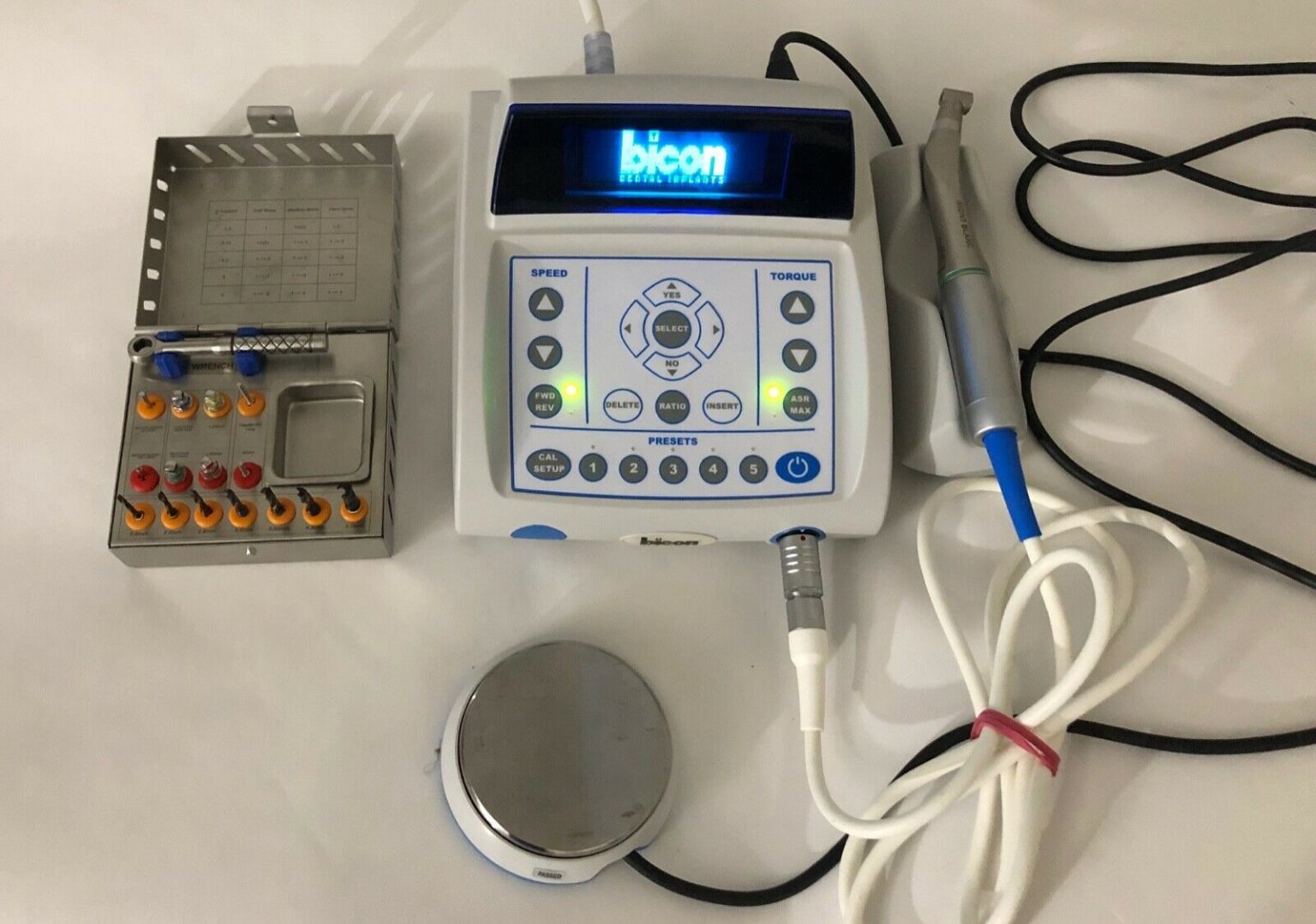 Aseptico Implant Motor Model BICON, Excellent Condition, 201 Hand