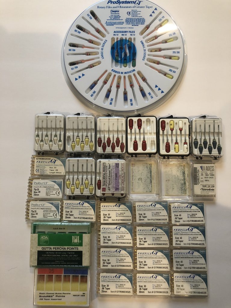 ProSystem GT Endo ProFile GT Rotary Endodontic Files Endodontic