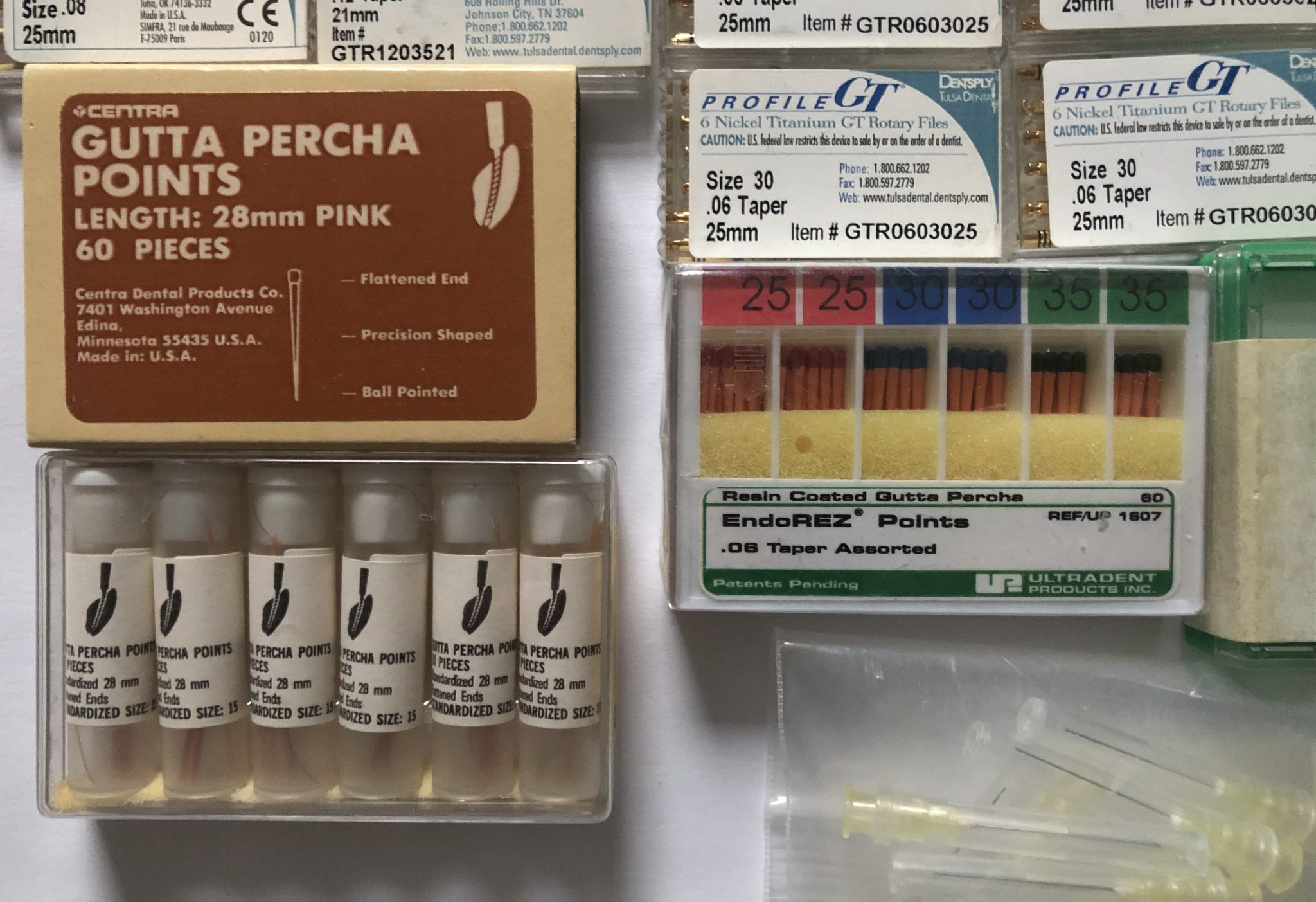 ProSystem GT Endo ProFile GT Rotary Endodontic Files Endodontic