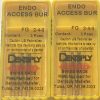 Dentsply Maillefer Endo Access Bur for Root Canal 2 Packs of 3 Burs FG