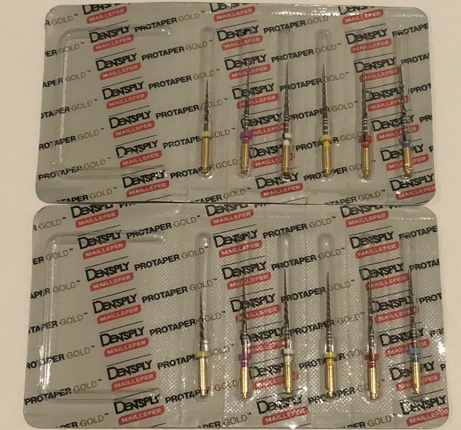 ProTaper Gold Rotary NiTi Files Assorted 25MM (SXF3) 2 Packs 12 Files