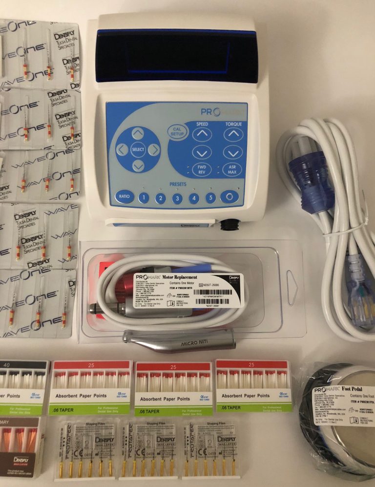 ProMark Endo Motor With Hand Piece With 1Y Warranty, 30 WaveOne Gold