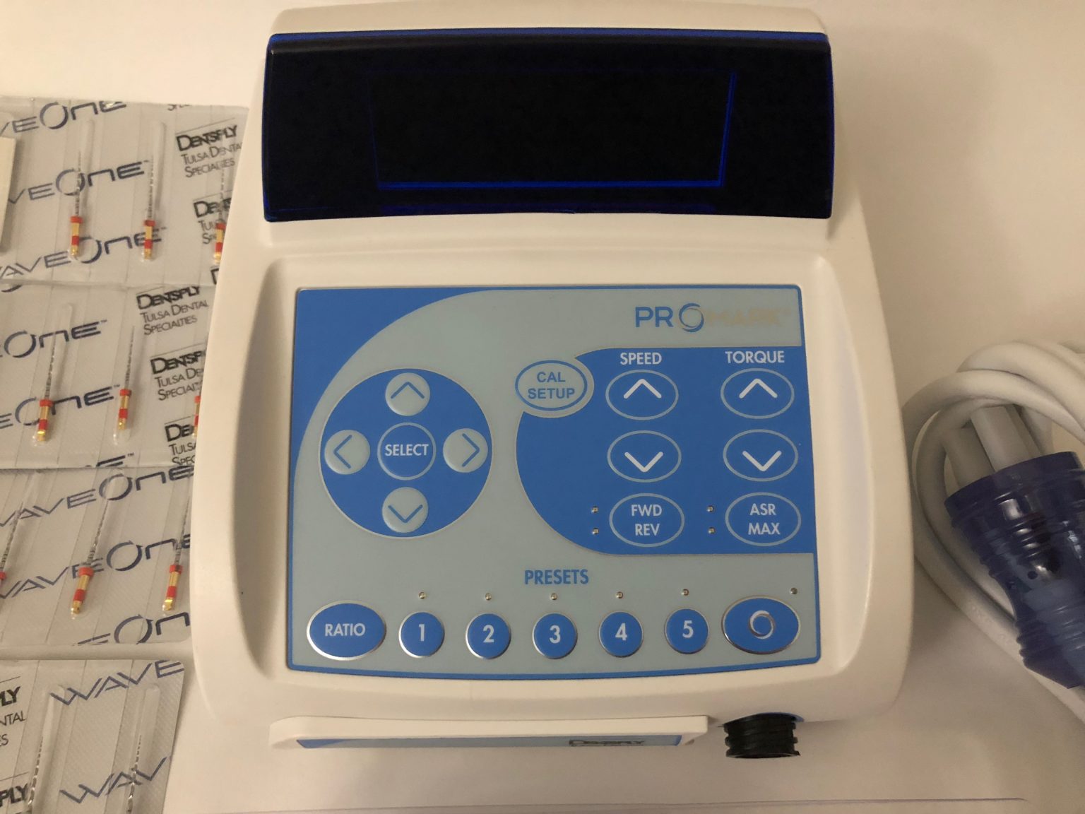 ProMark Endo Motor With Hand Piece With 1Y Warranty, 30 WaveOne Gold